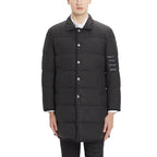 4 Bars Long hooded down jacket