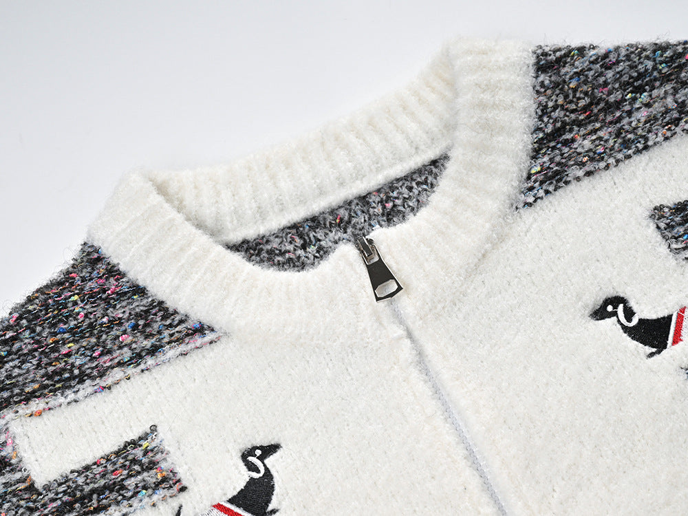 Women Puppy Cardigan