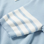 Women Blue polo shirt