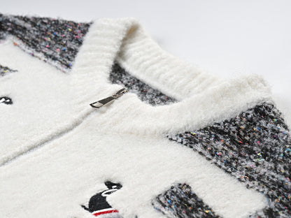 Women Puppy Cardigan