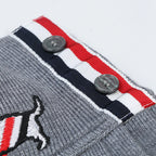 Puppy Embroidered Miniskirt