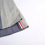 Women three-color pleated skirt