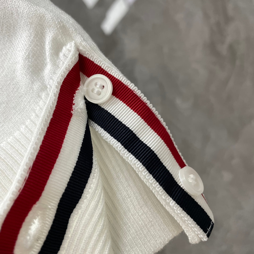 Double color bars Polo shirt