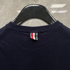 Double sleeve stripes Wool T-shirt