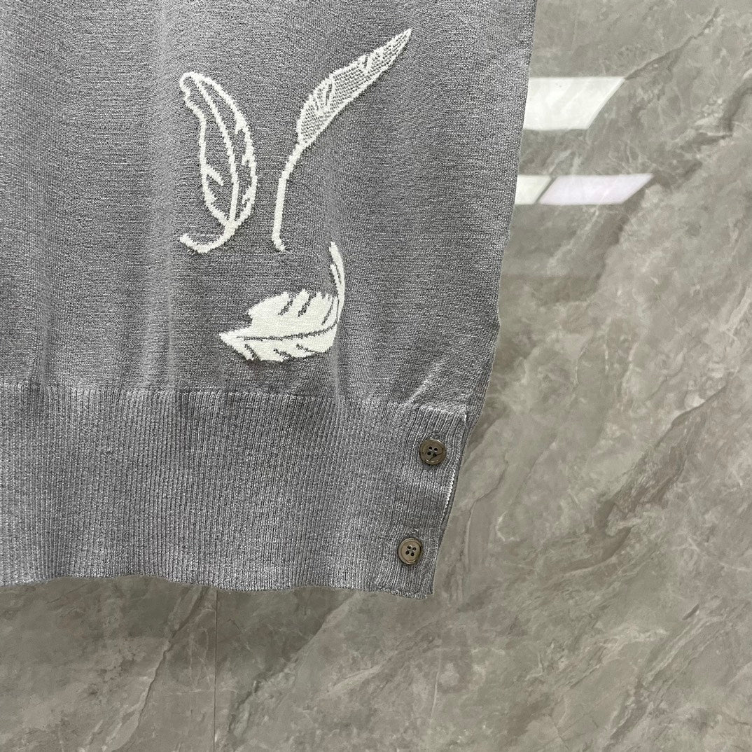 4 Bars Wool Polo shirt