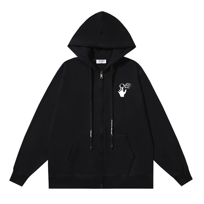 2025 Logo Print Hoodie