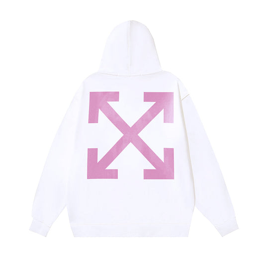 OFF Logo Print Hoodie