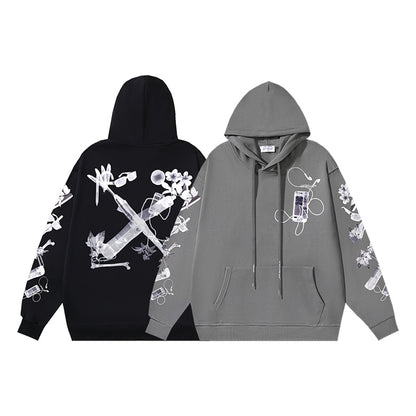 2025 Logo Print Hoodie