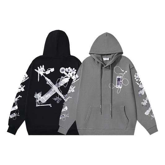 2025 Logo Print Hoodie
