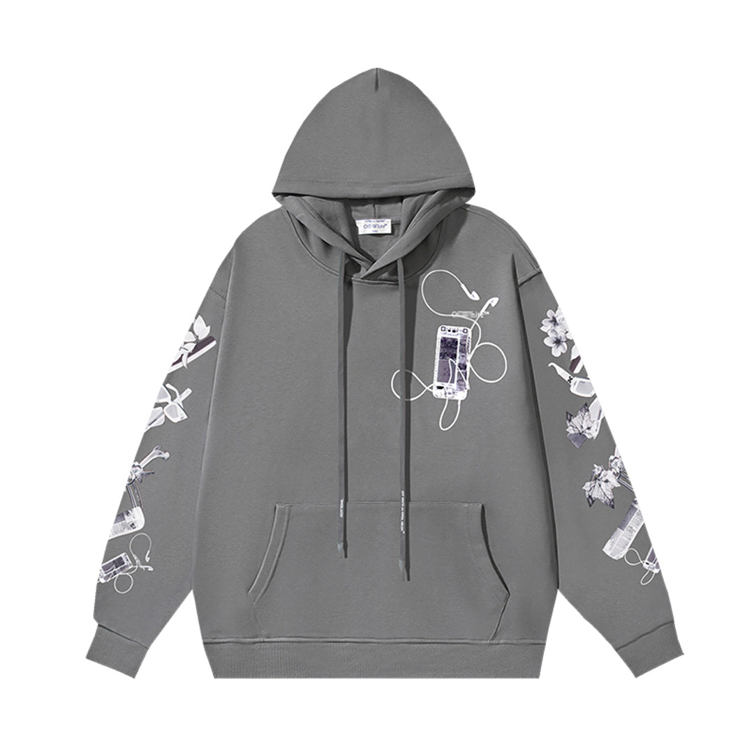 2025 Logo Print Hoodie
