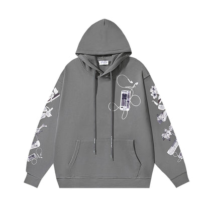 2025 Logo Print Hoodie