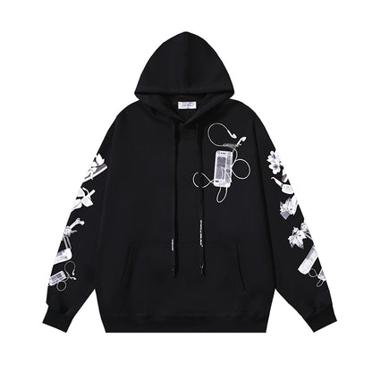 2025 Logo Print Hoodie