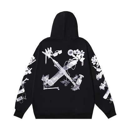 2025 Logo Print Hoodie