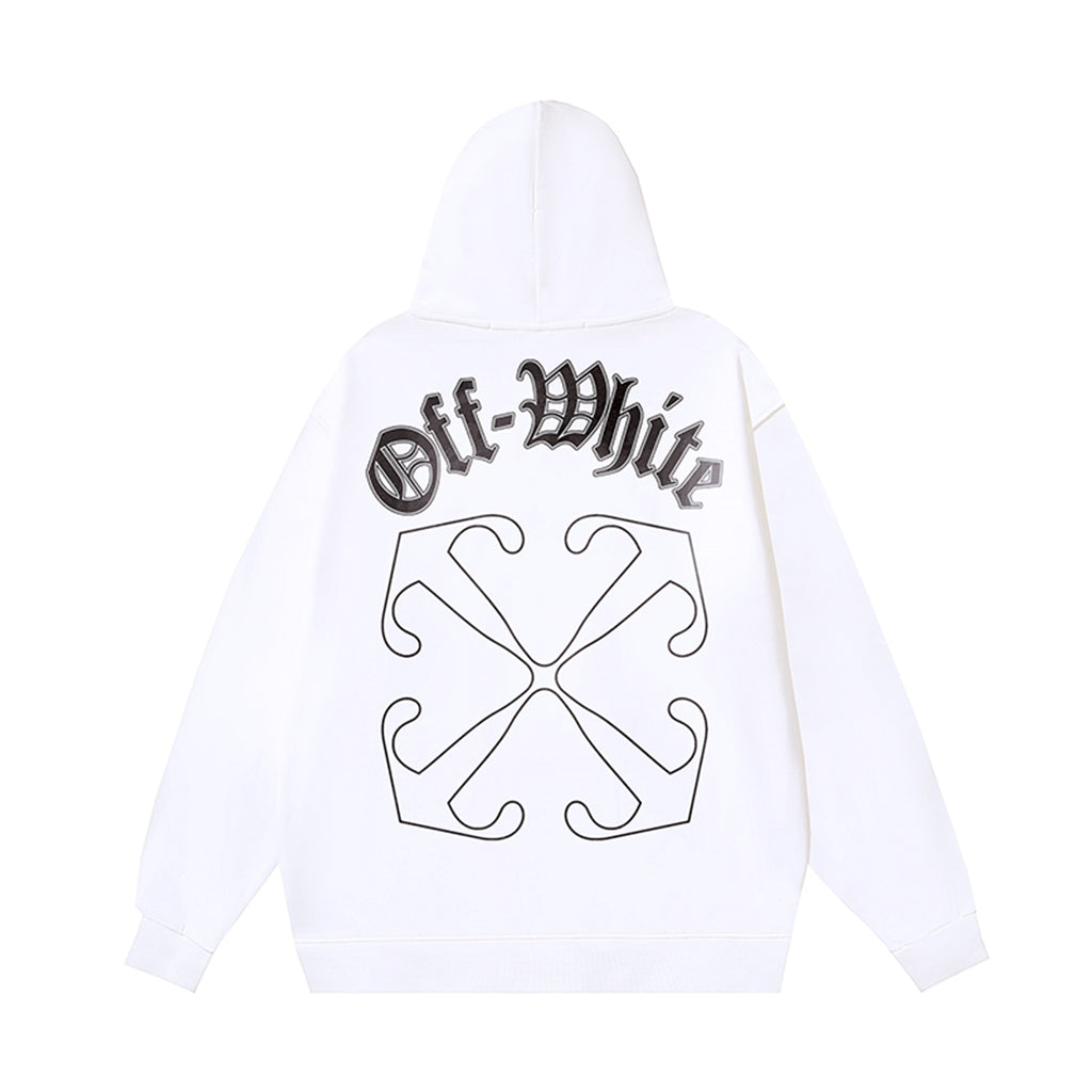 2025 Logo Print Hoodie