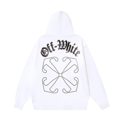 2025 Logo Print Hoodie