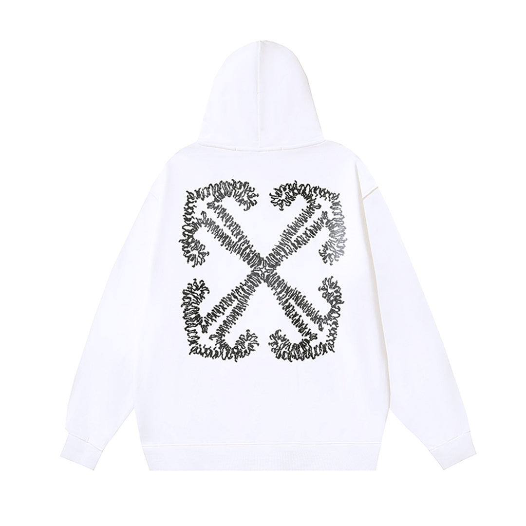 2025 Logo Print Hoodie