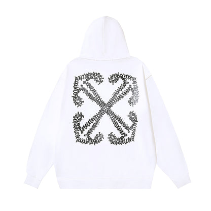 2025 Logo Print Hoodie