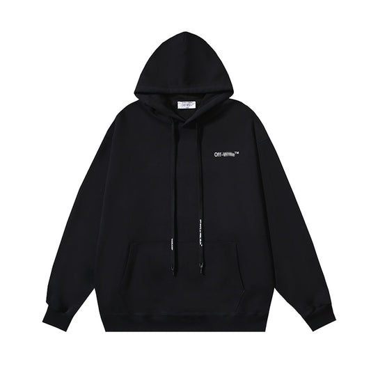 OFF Logo Print Hoodie