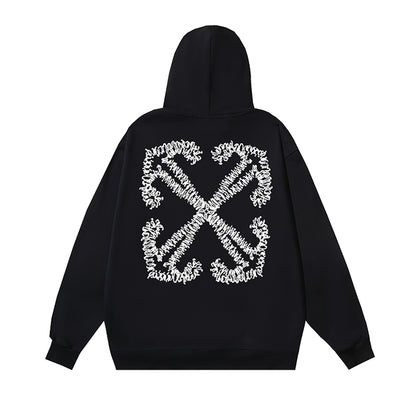 2025 Logo Print Hoodie