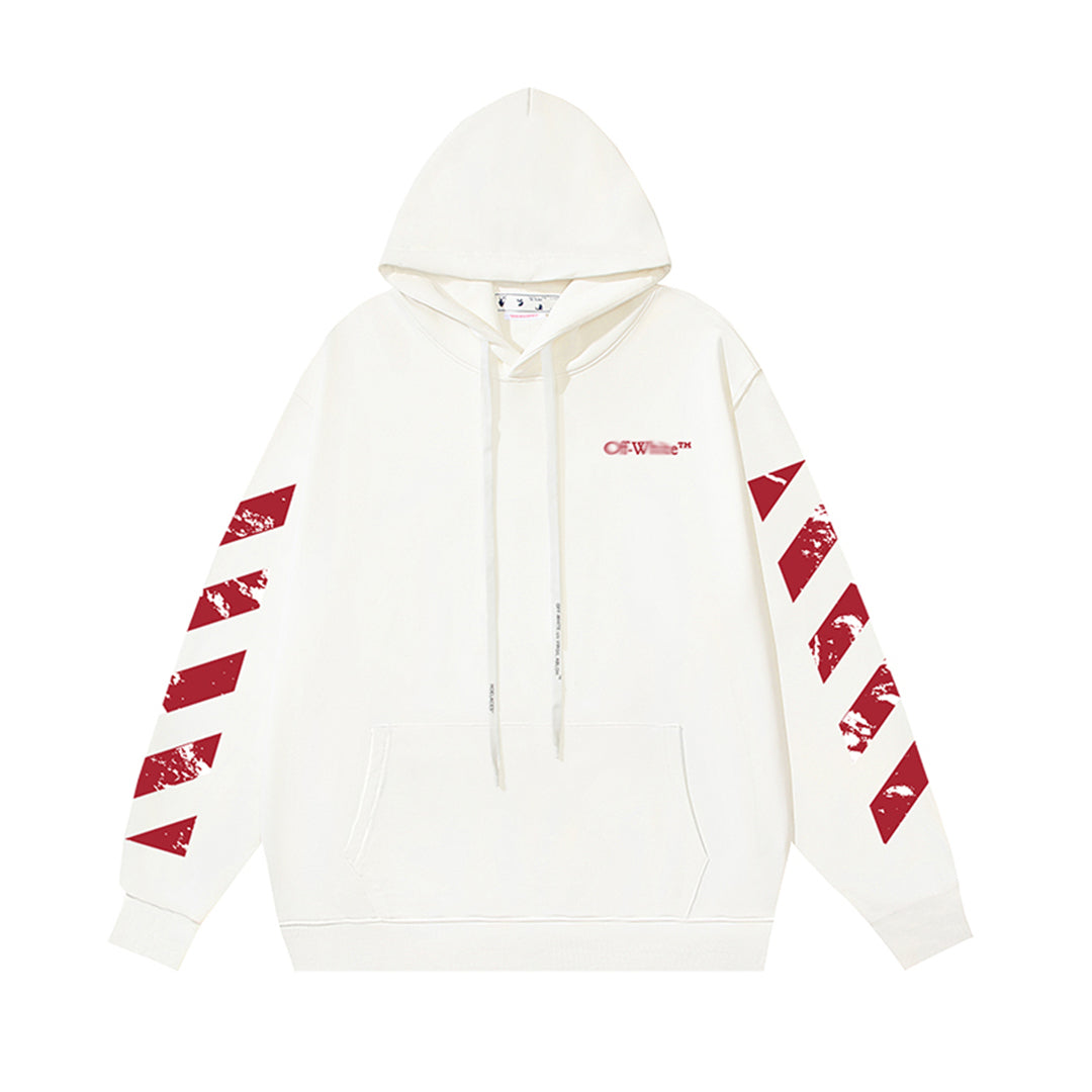OFF Logo Print Hoodie