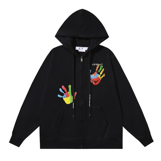 2025 Logo Print Hoodie