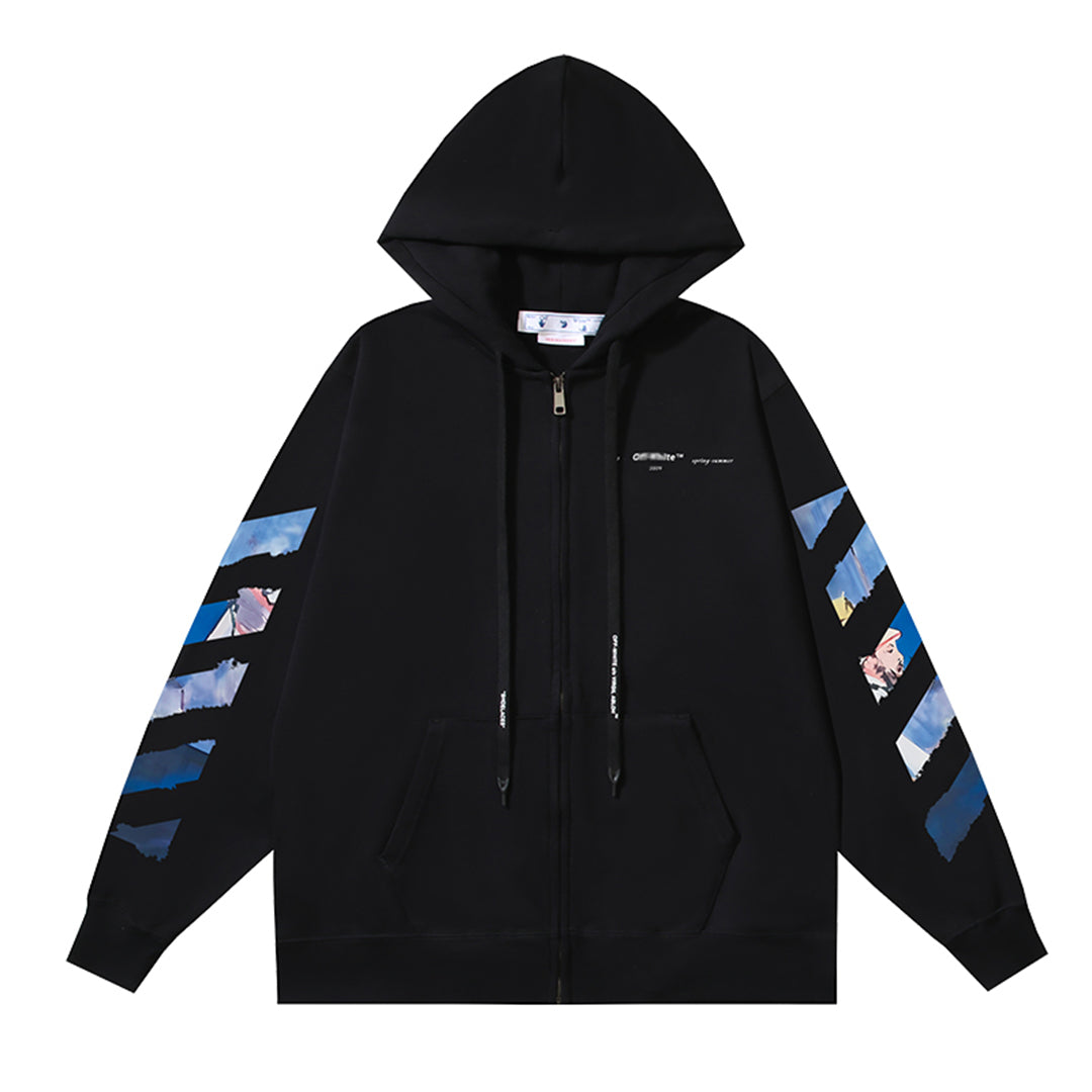 2025 Logo Print Hoodie