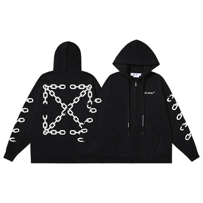 2025 Logo Print Hoodie