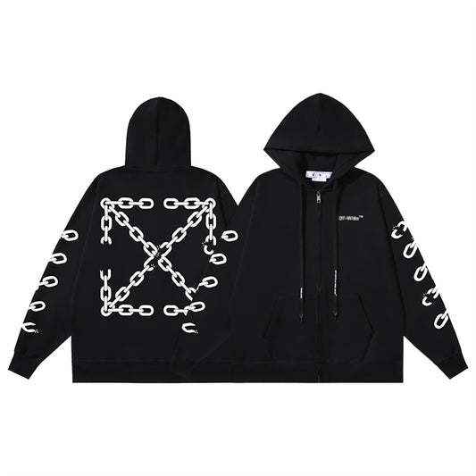 2025 Logo Print Hoodie