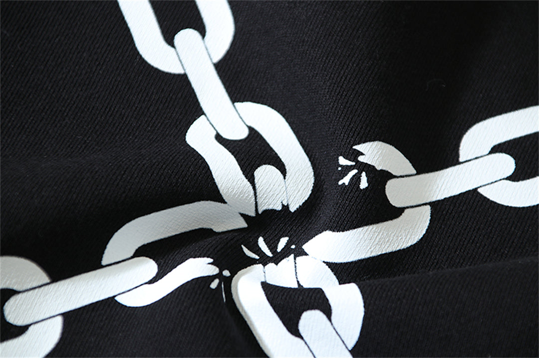 OFF Logo Print Hoodie Jacket