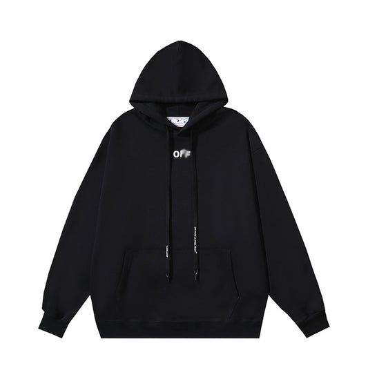 OFF Logo Print Hoodie