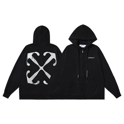 2025 Logo Print Hoodie