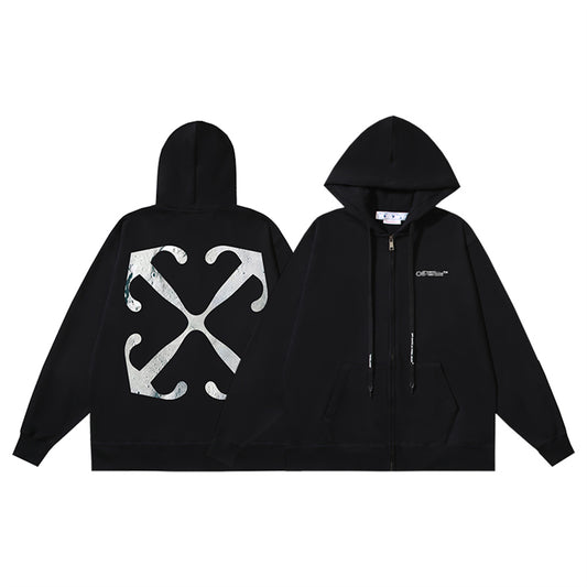 2025 Logo Print Hoodie