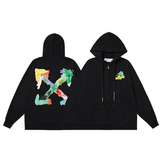 2025 Logo Print Hoodie