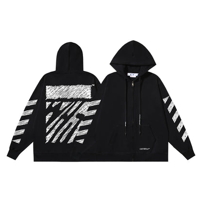 2025 Logo Print Hoodie