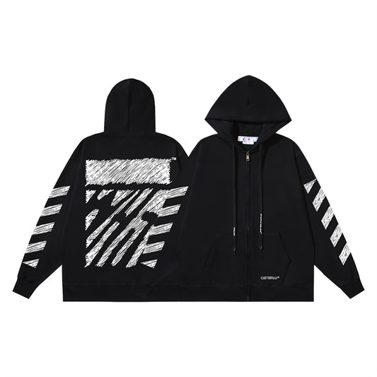 2025 Logo Print Hoodie