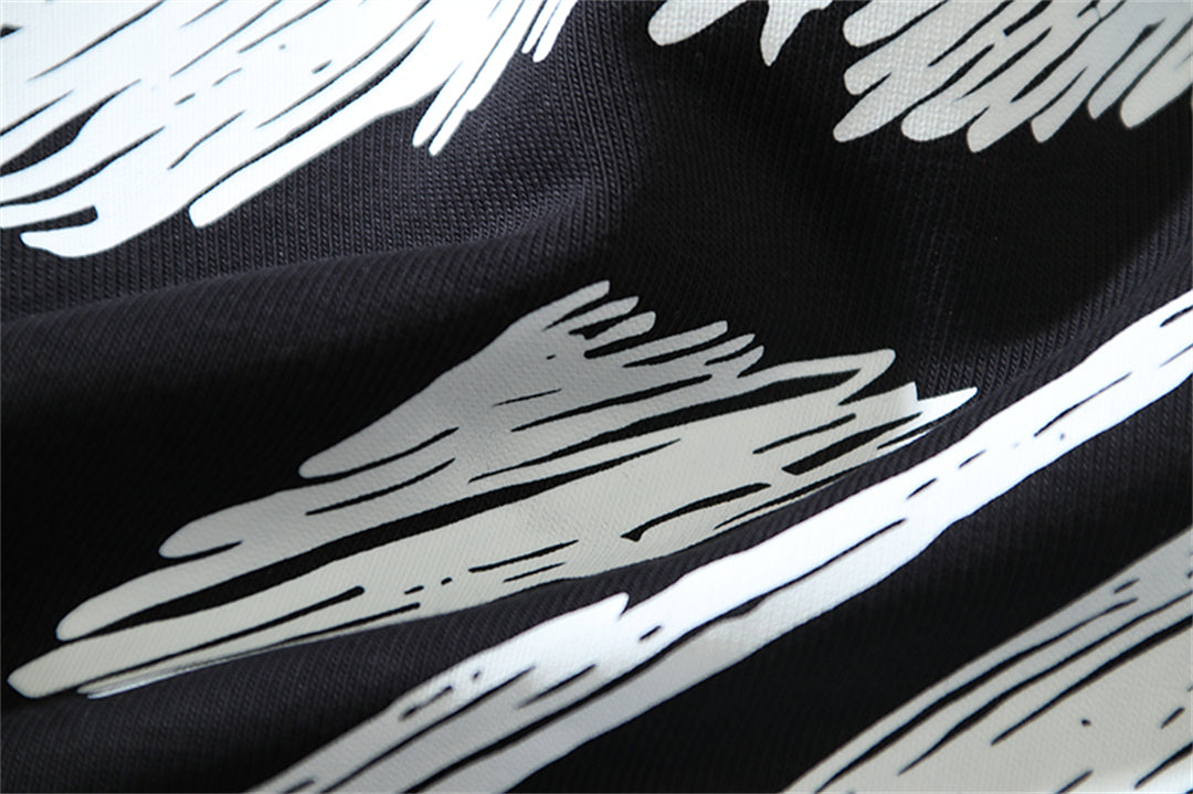 OFF Logo Print Hoodie Jacket