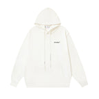 OFF Logo Print Hoodie