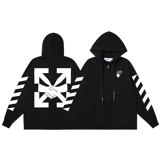 2025 Logo Print Hoodie