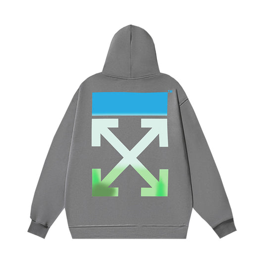 OFF Logo Print Hoodie