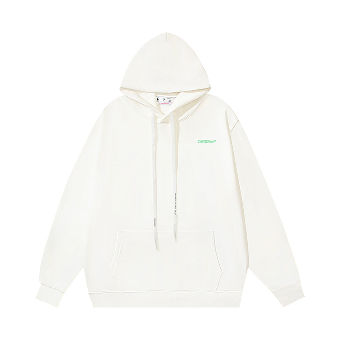 OFF Logo Print Hoodie