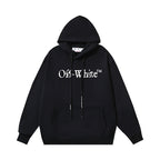 OFF Logo Print Hoodie