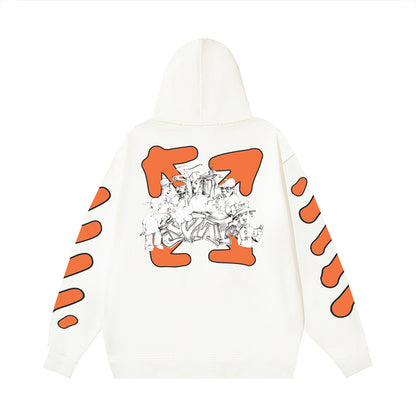 2025 Logo Print Hoodie