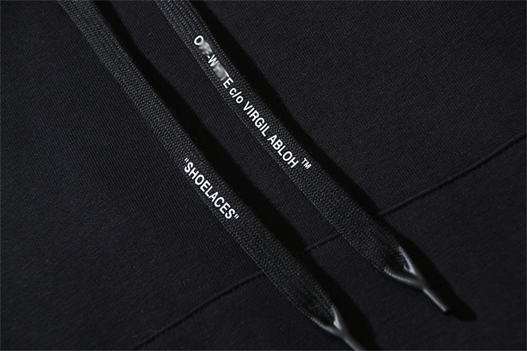 OFF Logo Print Hoodie