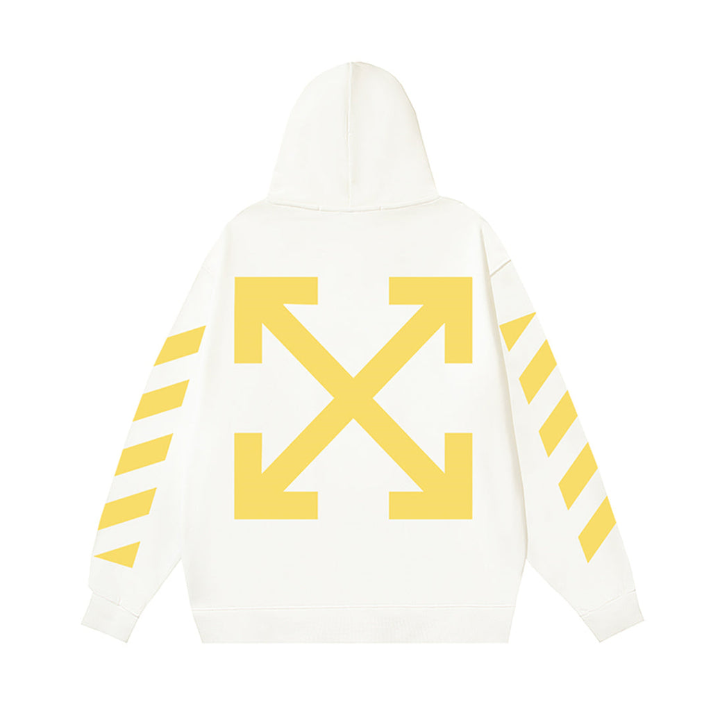 OFF Logo Print Hoodie