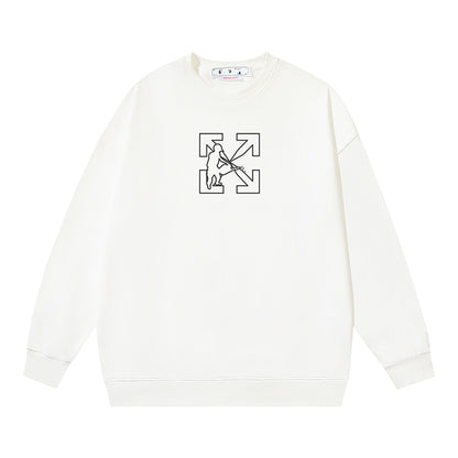 2025 Logo Print Hoodie