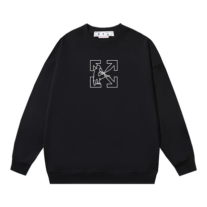 2025 Logo Print Hoodie
