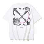 OFF Moon Print T-shirt