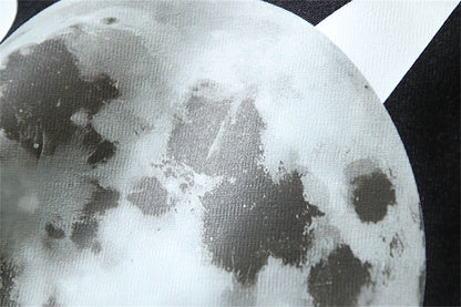 2025 Moon Print T-shirt