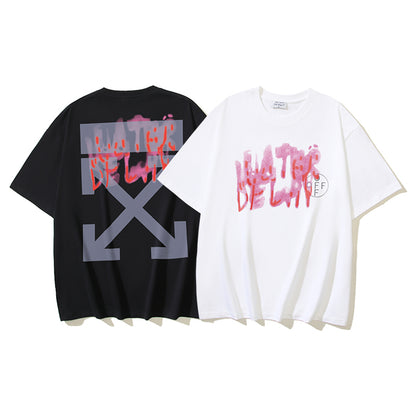 2025 Graffiti Print T-shirt