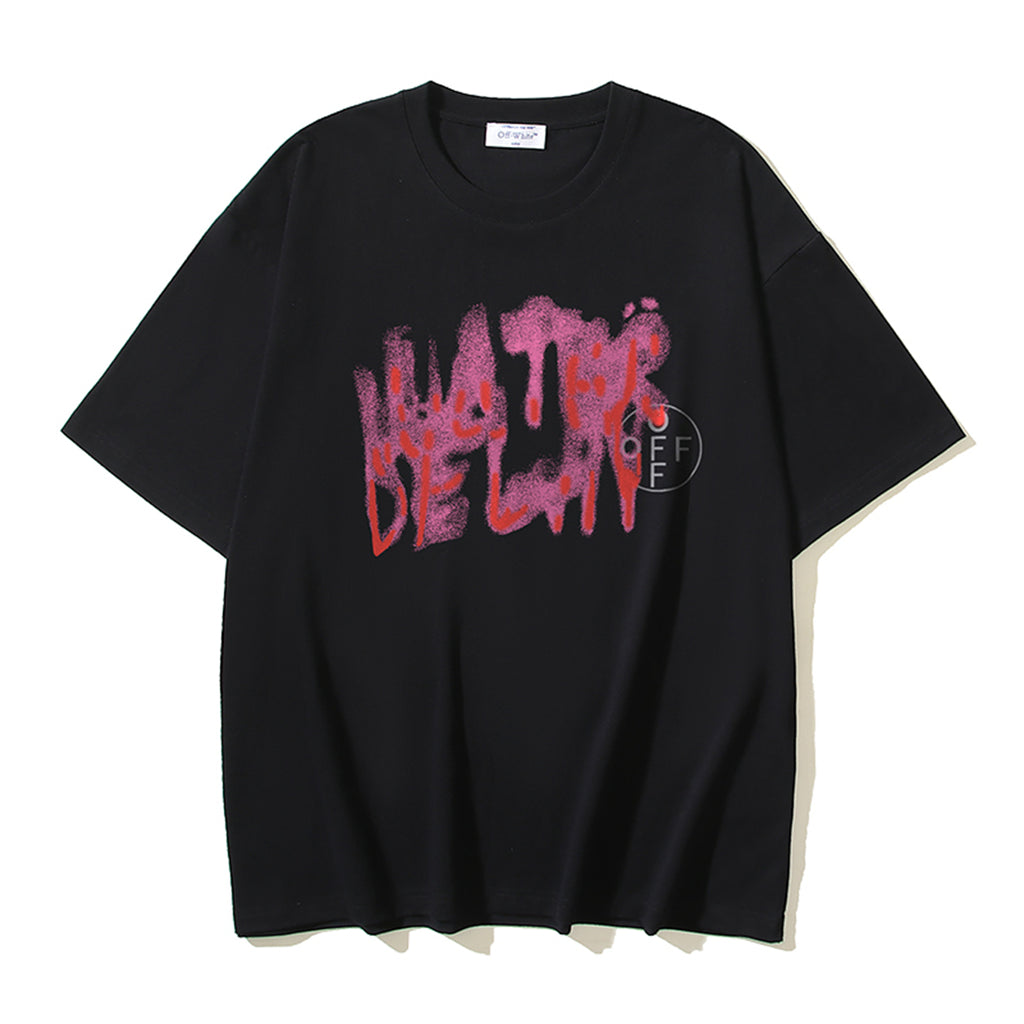2025 Graffiti Print T-shirt
